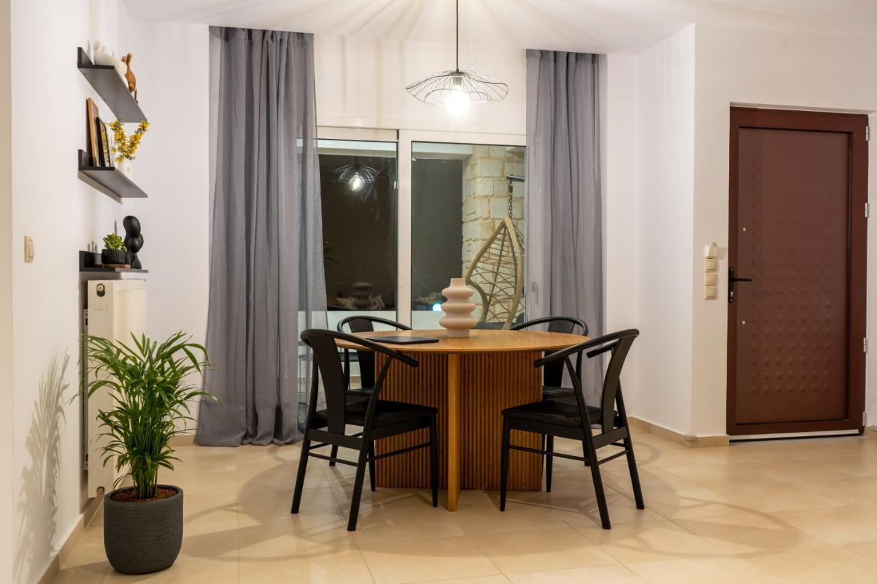 Ros Solis Luxure House Chrissi Akti Chania Exterior foto